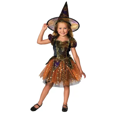 Produktbild von Bristol Novelty - Kostüm - Mädchen BN5865 (98) (Schwarz/Gold)