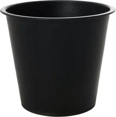 Immagine prodotto di Accessori per vasi da fiori - INSERTO rotondo in plastica nera 21x21x20 cm