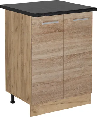 Produktbild von Küchenunterschrank Vicco R-Line Sonoma 60 cm , AP Anthrazit, Model 53790