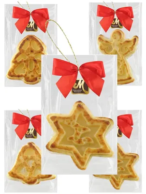 Produktbild von Odenwälder Edelmarzipan 'Weihnachtsschmuck geflämmt' 10g