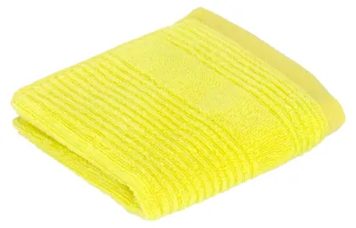 Immagine prodotto di Vossen - Asciugamano per il viso "Tomorrow" LT1247 (30 cm x 30 cm) (giallo brillante)