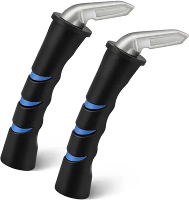 Productafbeelding van Auto Handgreep - Mobiliteitshulp - Veilig Instappen - Houdt 400 LBS - 2 Stuks - Zwart