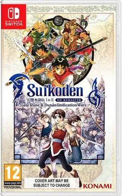 Produktbild von Konami Suikoden 1 & 2 HD Remaster, Nintendo Switch, RP (Rating Pending)