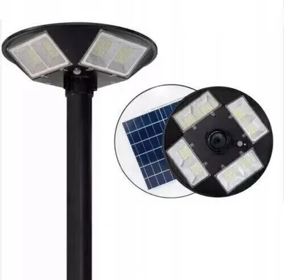 Obrázok produktu pre Záhradná lampa 360° solárna pouličná lampa detektor pohybu súmrak 2000W