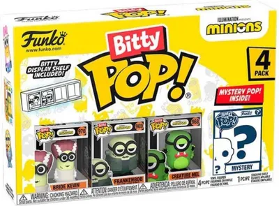 Produktbild von Minions Kevin Bob Mel Bitty Pop! Funko