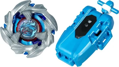 Produktbild von Beyblade Premium Set mit Cobalt Dragoon Kreisel und Launcher