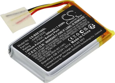 Immagine prodotto di TECHTEK Batteria compatibile con [Bose] Sport Earbuds Charging Base sostituisce AHB572535