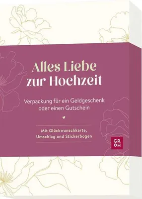 Produktbild von Alles Liebe zur Hochzeit