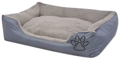 Zdjęcie produktu dla Klatka dla psa Cuia - XXL, szara - 110x80x21 cm - Wykonana z wodoodpornego materiału Oxford