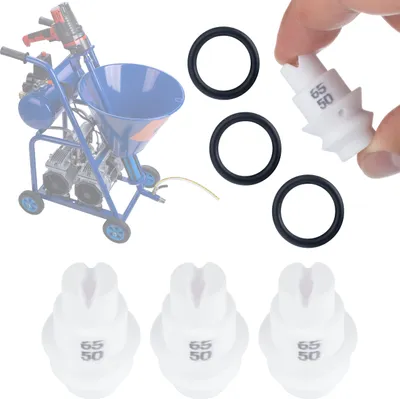 Produktbild von Rosfix Set Düsen #30/#40/#50 – Für Putzspritzgerät Blue Dragon BD57/BD41 Langlebig & Effizient | Zubehör für Verputzmaschine