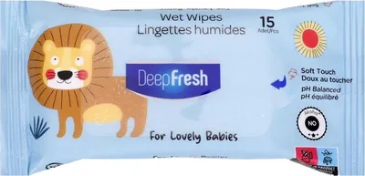 Zdjęcie produktu dla Chusteczki Odświeżający Deep Fresh 15 Chusteczek