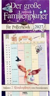 Produktbild von Der große inoffizielle Familienplaner für Potterheads Kalender 2027