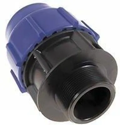 Produktbild von PE-Steckverbinderklemme 32x1 Außengewinde WAVI-033659 - W/3252953081