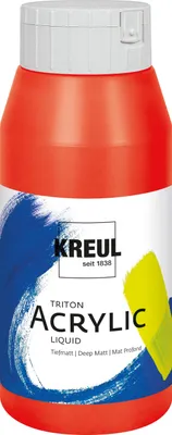 Produktbild von KREUL SOLO GOYA Triton Acrylfarbe zinnoberrot 750,0 ml