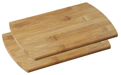 Immagine prodotto di Zassenhaus Frühstücksbretter 2er-Set, Bambus 22 x 15 cm 54002 4006528054002