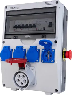 Immagine prodotto di Distributore di potenza TD-S/FI 16A/5P 4x230V FR interruttore automatico 1482