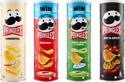 Produktbild von Pringles Party Mix | Chips Mix Box | 18 Dosen mit 4 verschiedenen Sorten (18 x 175g) + Italian Gourmet Polpa 400g