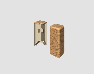 Produktbild von EGGER Außenecke 6CM CUB Eiche Toffee