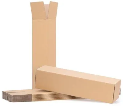 Produktbild von Versandkartons quadratisch 450 x 110 x 110 mm, Packung mit 10 Stück