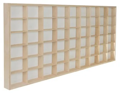 Obrázek produktu pro Kruzzel 26969 Dřevěná polička na panenky na 54 ks