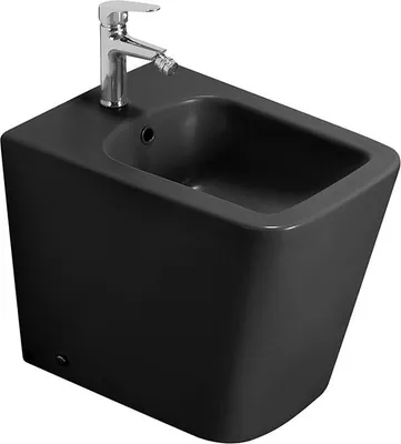 Image de Mexen Cube bidet au sol, noir mat - 36925085