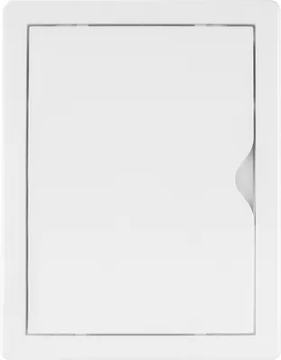 Produktbild von Revisionsklappe Wartungstür Revisionstür Wartungsklappe Revision Kunststoff weiß graphit/anthrazit 150 x 200 mm