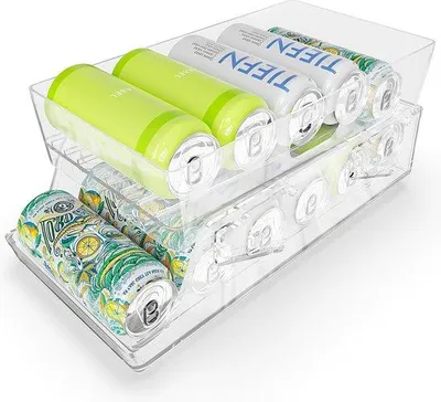 Obrázek produktu pro Dvoupatrový organizér do ledničky na plechovky o objemu 250/500 ml