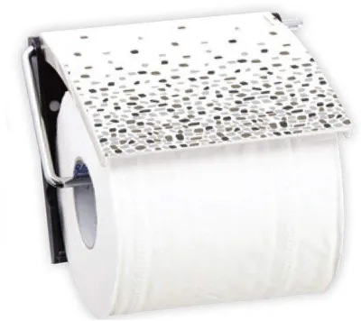 Immagine prodotto di MSV Serie Bagno "Brest Grey" Porta rotolo di carta igienica Porta rotolo di carta igienica Porta rotolo di carta igienica Porta rotolo di carta igienica