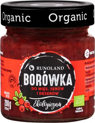 Produktbild von -Heidelbeeren zu Fleisch, Käse und Desserts 200 g – RUNOLAND