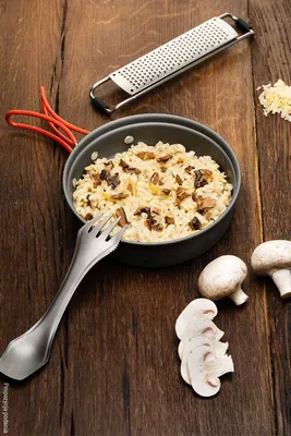 Immagine prodotto di Pasta liofilizzata Voyager con funghi e formaggio, 80g