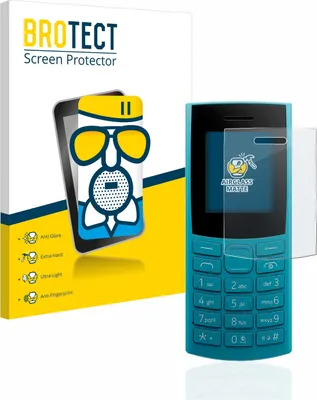 Produktbild von BROTECT Entspiegelungs Schutzglas für Nokia 105 4G (2023) Schutzfolie Panzer Folie Glas Display Schutz matt