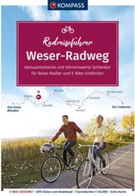 Produktbild von KOMPASS Radreiseführer Weser-Radweg