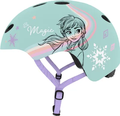 Produktbild von Disney Frozen Kinderhelm – Leichter Helm für Radfahren, Skaten und Scootern (52-56 cm)