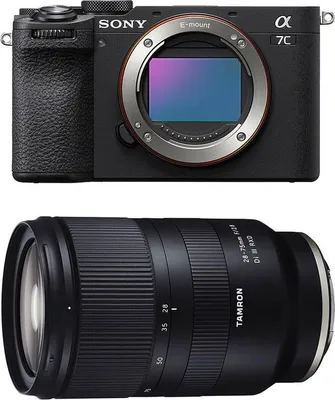 Image de SONY ALPHA 7C II NOIR + TAMRON 28-75mm G2 f/2.8 Di III VXD SONY FE