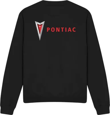 Imagen del producto de Pontiac - Sudadera "Modern Arrowhead" uni para hombre/mujer, modelo TV20207 (Talla L) (Negra)