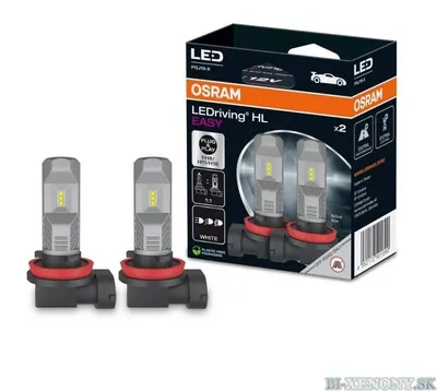 Productafbeelding van Set van 2 LED-lampen LEDriving HL EASY H8/H11/H16 van Osram, artikelnummer 64211DWESY2‑2HB
