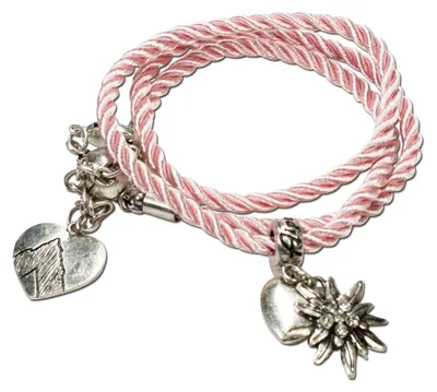 Produktbild von Alpenflüstern Trachten-Wickelarmband Edelweiß - Damen-Trachtenschmuck, Trachtena