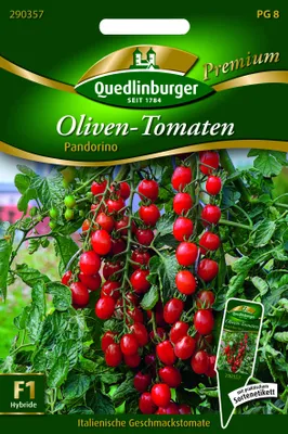 Produktbild von Quedlinburger Saatgut - Tomaten Oliven Pandorino - Samen - 290357