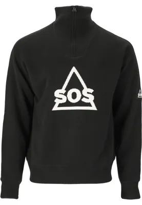 Produktbild von SOS Pullover Tignes mit hochabschließendem Kragen 1001A Black XL