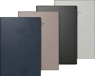 Produktbild von BRUNNEN Taschenkalender Mod. 712 2027 | A7, Kunststoff, sortiert
