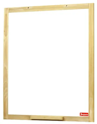 Image de Jeujura Tableau magnétique mural en bois 54x66 cm