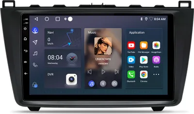 Obrázek produktu pro pro Mazda6 GH 2007-2012 Android12 Autorádio GPS Navi USB BT DAB+ 1+32G SWC WIFI