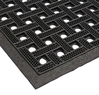 Obrázek produktu pro Gumová čisticí venkovní vstupní rohož FLOMA BW58 - 60 x 90 x 1,2 cm