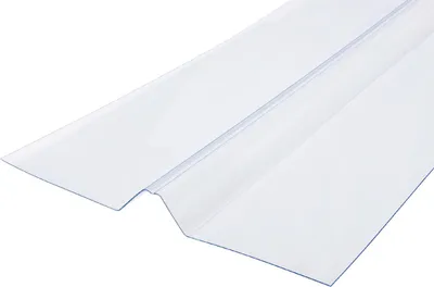 Produktbild von Firsthaube 1100 x 440 x 1,2 mm klar