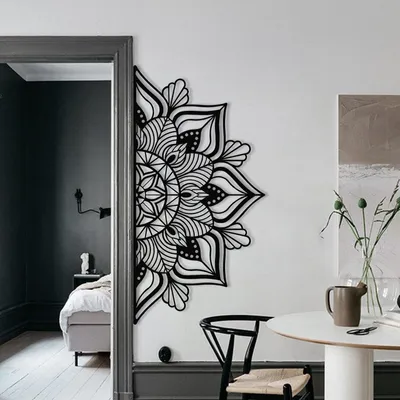 Immagine prodotto di Wallity, Berceste- ENZ1184, Nero, Altri complementi d'arredo, 160 x 81 cm, 100% metallo (spessore: 1