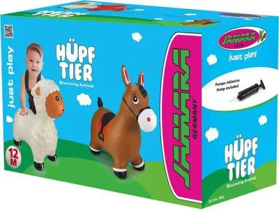 Obrázok produktu pre Jamara skákací kôň hnedý s pumpičkou
