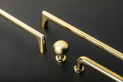 Produktbild von GTV NORD Möbelknopf Zink-Aluminium Messing