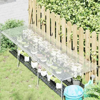 Image de vidaXL Couverture de plantes avec œillets 1x3 m Polyéthylène