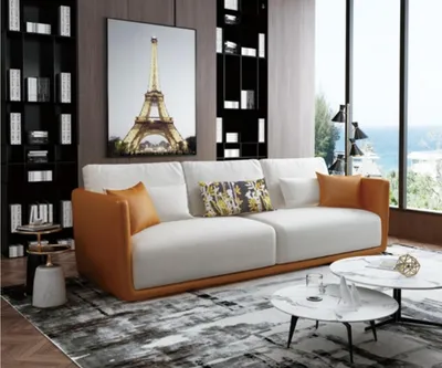 Produktbild von Sofa 4 Sitzer mit Couchtisch Big XXL Couch Sofas Couchen Wohnzimmer Design 2tlg.