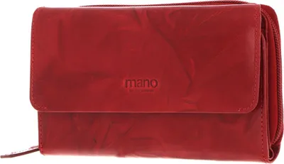 Produktbild von Mano 1919 Langbörse mit RV, rot